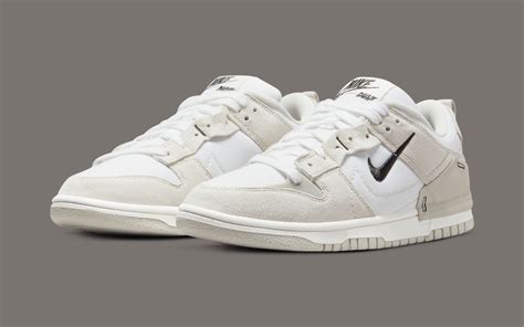 nike dunk pale ivory black